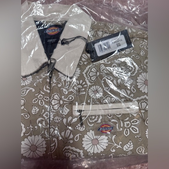 Dickies Ellis Jacket, float on canvas light base, women’s M, NWT - Picture 7 of 8